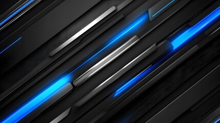 Neon Blue Linear Light Trail Network Background (Cybersecurity Dynamic Template)2