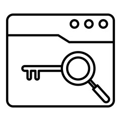 keyword research icon