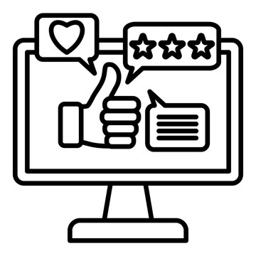 online review icon