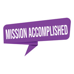 Mission Accomplished Banner  Custom Printable Designs for Events, Retirements & Celebrations