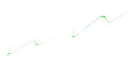 Vector Green Light in Motion – Speed Glow Trails with Sparkle Effects, Abstract Dynamic Curved Lines, Neon Flow Wave, Luminous Motion Background, Futuristic Tech Energy PNG Illustration