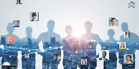 global, business, network, diversity, inclusion, group, teamwork, dx, digital transformation,...