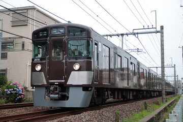 西武鉄道110周年記念装飾を纏った2000系電車_2023/6/10撮影