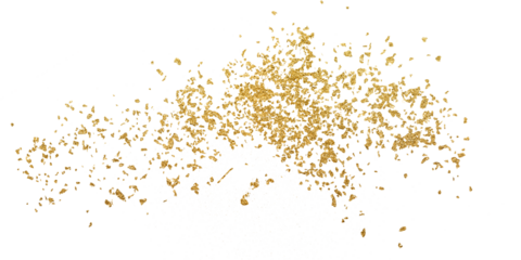 Gold glitter swatch shiny stroke shape, luxury party element.Gold glitter texture png.  Gold brush marks, gold stain, golden brush stroke, hand drawn.Gold glitter. Golden sparkle confetti. Shiny gold.
