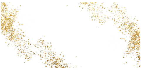 Falling gold confetti with gold light.Abstract gold bokeh.Abstract background party celebration gold confetti gold glitter texture abstract background.Background with falling golden glitter particles.