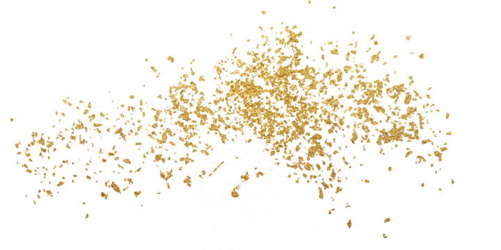 Gold glitter swatch shiny stroke shape, luxury party element.Gold glitter texture png.  Gold brush marks, gold stain, golden brush stroke, hand drawn.Gold glitter. Golden sparkle confetti. Shiny gold.