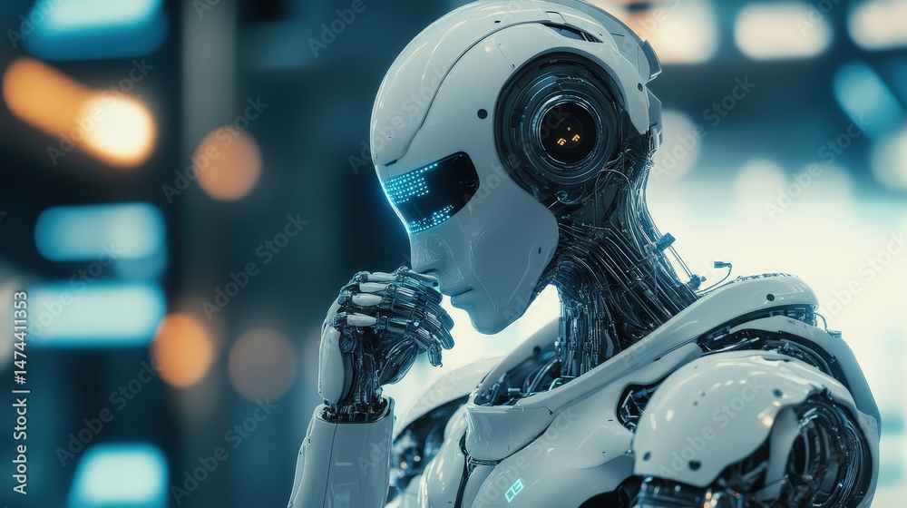 Poster An advanced artificial intelligence system orchestrating seamless communication between self-learning robots and automated industries