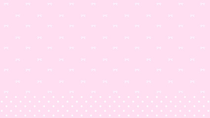 リボンドットの上下パターン♪