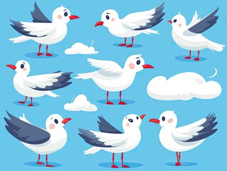 Fototapeta premium Vector illustration of a line pattern, a seamless background, and geometric lines in a grey color on a white background.