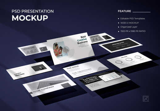 Presentation Mockup Design Template