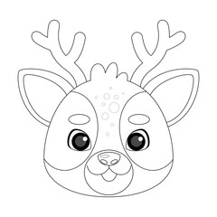 42 - Animals head coloring