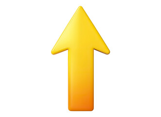 Yellow gradient arrow