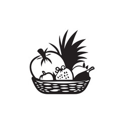 basket full of fruits