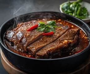 Sliced Braised Beef in Rich Sauce