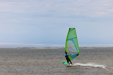 Aqua planchiste, jour, horizontal