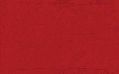 Abstract vector background texture featuring a solid red color with subtle distressed surface details and faint lines. Simple graphic backdrop for digital design.
