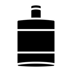 After Shave  Vector Glyph Icon Design