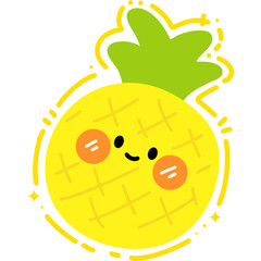 Kawaii pineapple 
