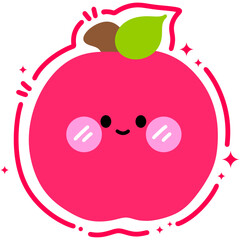 Kawaii apple 