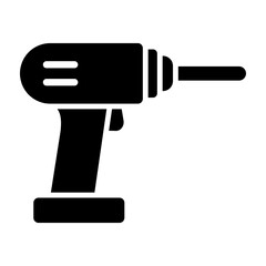 Drill  Vector Glyph Icon Design