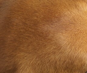 Close up of a dog's fur