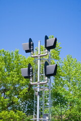 Train signal in Norristown Pennsylvania 