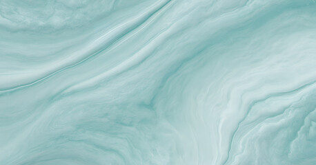 Elegant turquoise blue marble texture with flowing, swirling patterns and subtle veining, perfect for design projects and artistic presentations.