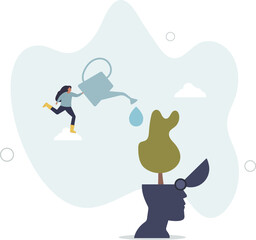 Wellbeing, happiness or positive attitude, relaxation to reduce anxiety increasing positive emotion, character life .