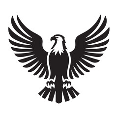 Fototapeta premium Black Eagle Graphics Set