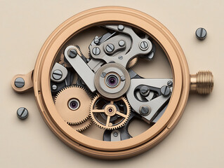 Watch Mechanism Detail.