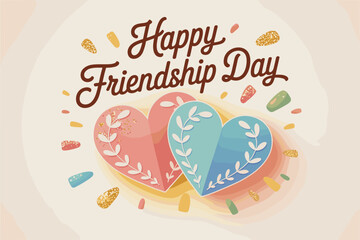 purple heart day, friendship day banner, international friendship day, happy friendship day, labor day, friendship banner, day banner, friendship poster, day poster, cute poster, cute kawaii, kawaii p