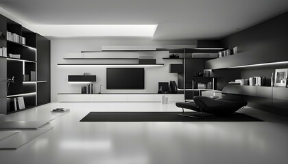 Minimalistic Basement Sanctuary