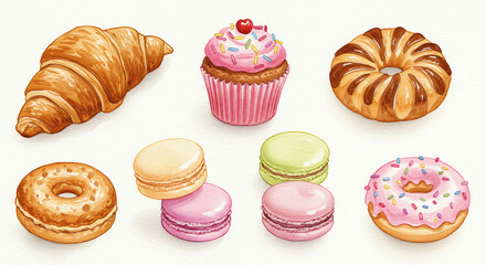 Hand-Painted Bakery Collection