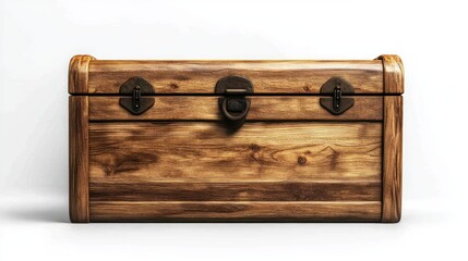 Antique wooden chest