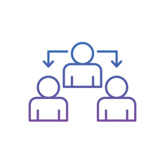 Delegates Vector icon