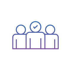 Coattail Effect  Vector icon