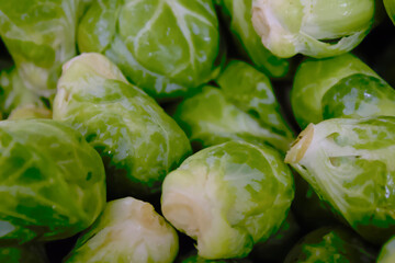 fresh brussels sprouts