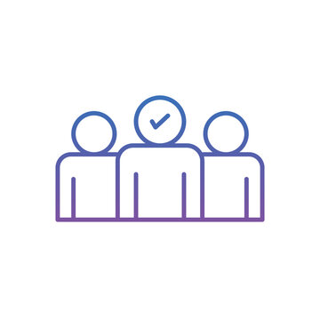 Coattail Effect  Vector icon