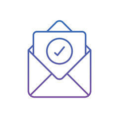 Absentee Vote Vector icon