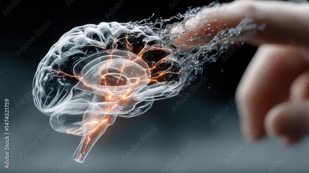 Aufkleber ai analysis artificial intelligence automation big data brain business cg cloud computing communication computer graphics concep.stock image