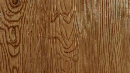 Detailed close-up of a clean oak wooden surface, showcasing the natural grain pattern and warm tones, perfect as a background or texture.