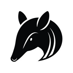 armadillo black silhouette