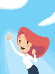 Superman Mother's Day poster background vector background