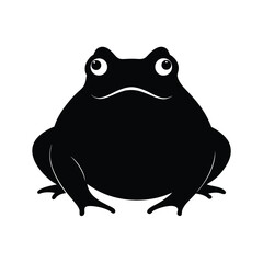 bullfrog black silhouette 