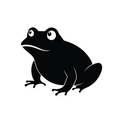 bullfrog black silhouette 