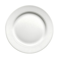Empty white plate png
