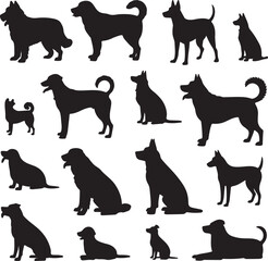 Dog Silhouette SVG Bundle | Pet Clipart, Paw Prints & Dog Breed Vectors for Shirts & Crafts&rdquo;

&ldquo;Dog Lover Vector Pack | Cute & Classic Dog SVGs for T-Shirts, Stickers, and DIY Projects&rdquo;