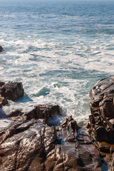 Rocks in the sea, Praia Azul, Miradouro da Boa Nova, Matosinhos