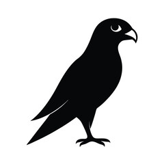 falcon black head silhouette