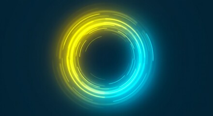 Vivid neon swirl abstract background perfect for dynamic designs glowing energy vibrant colors